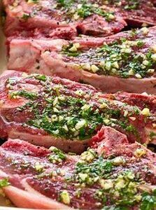 Honey Mint & Rosemary Lamb Chops