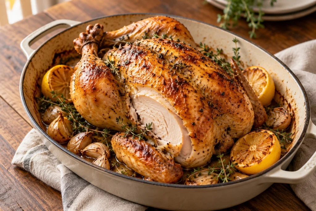 Classic roast chicken