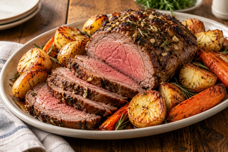 Classic Sunday roast beef
