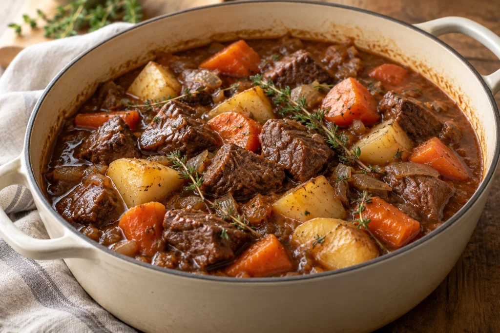 Rich beef stew