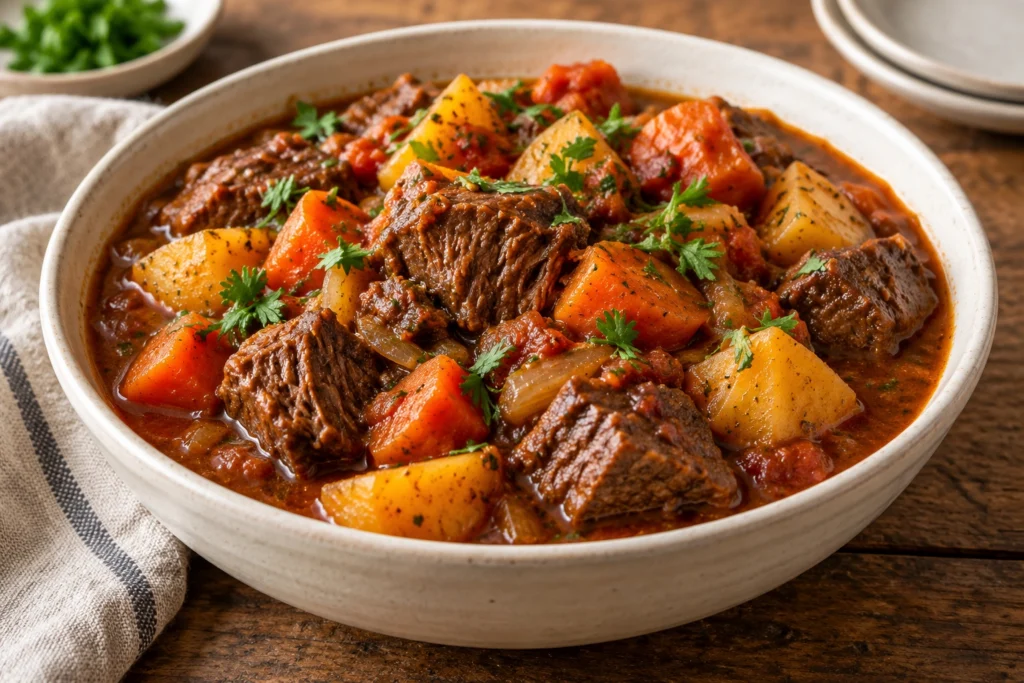 Slow cooker chuck steak