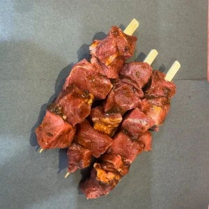 Red Wine Beef Kebabs