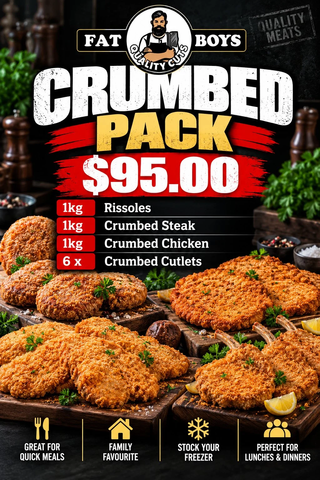 Crumbed Pack