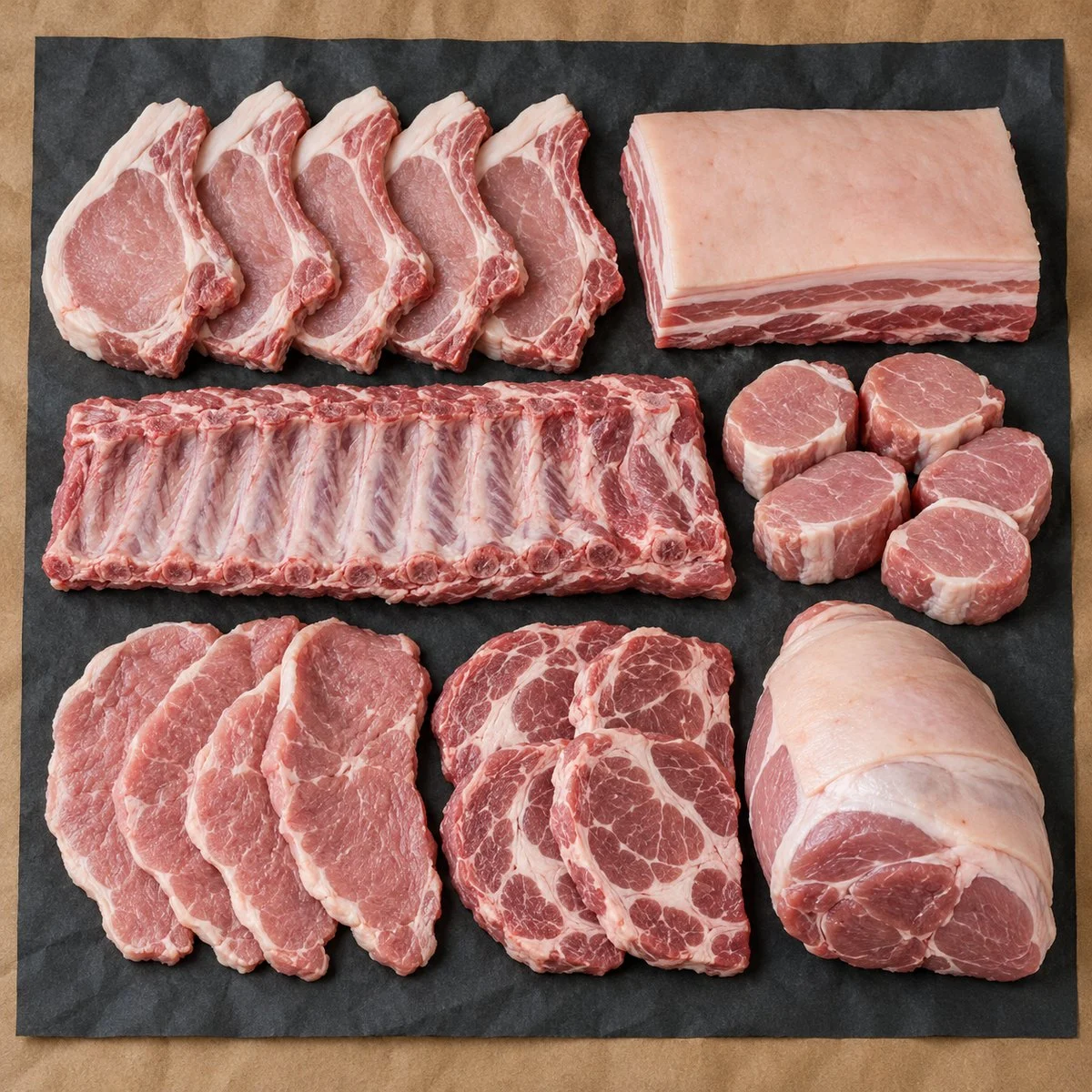 10kg Mixed Free-Range Pork Box