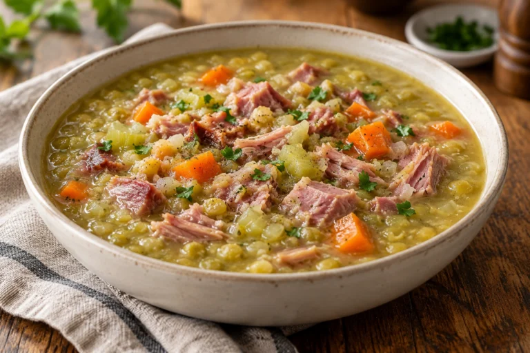 Pea and ham soup
