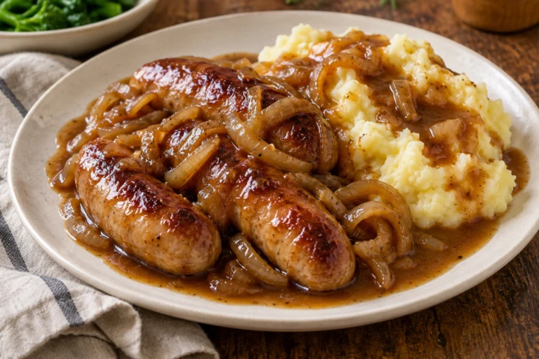 Sausages and mash
